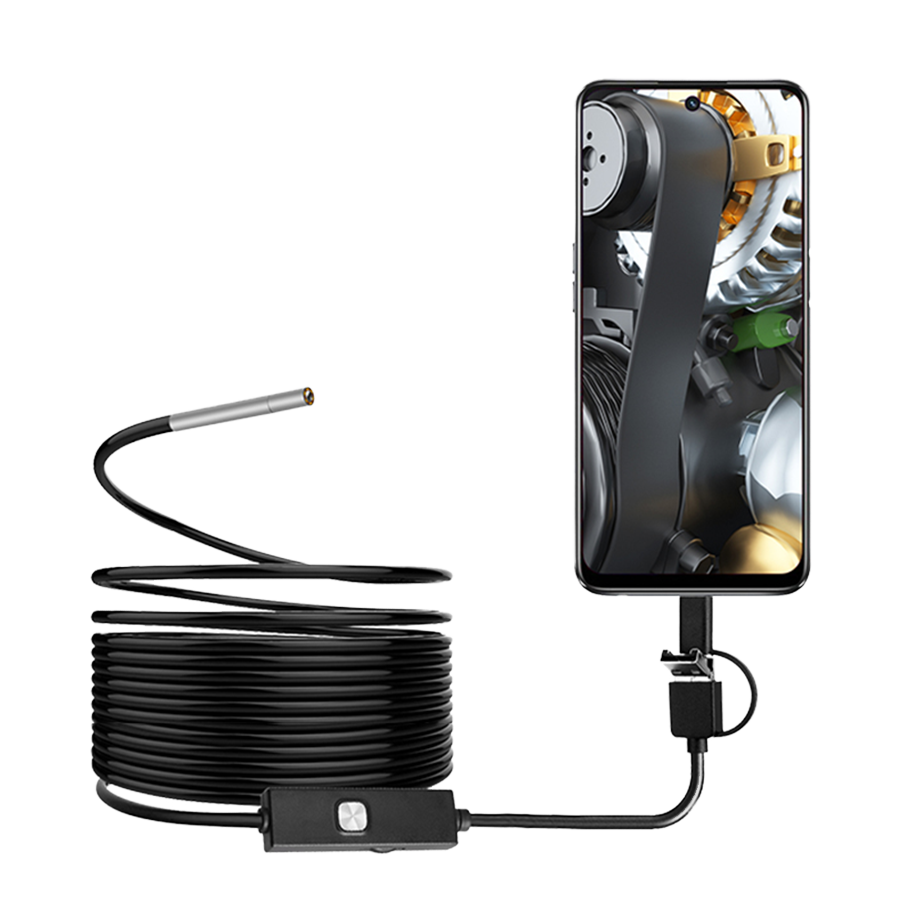 Endoscope Inspection Camera - Промышленный эндоскоп Dearsee 3 в 1