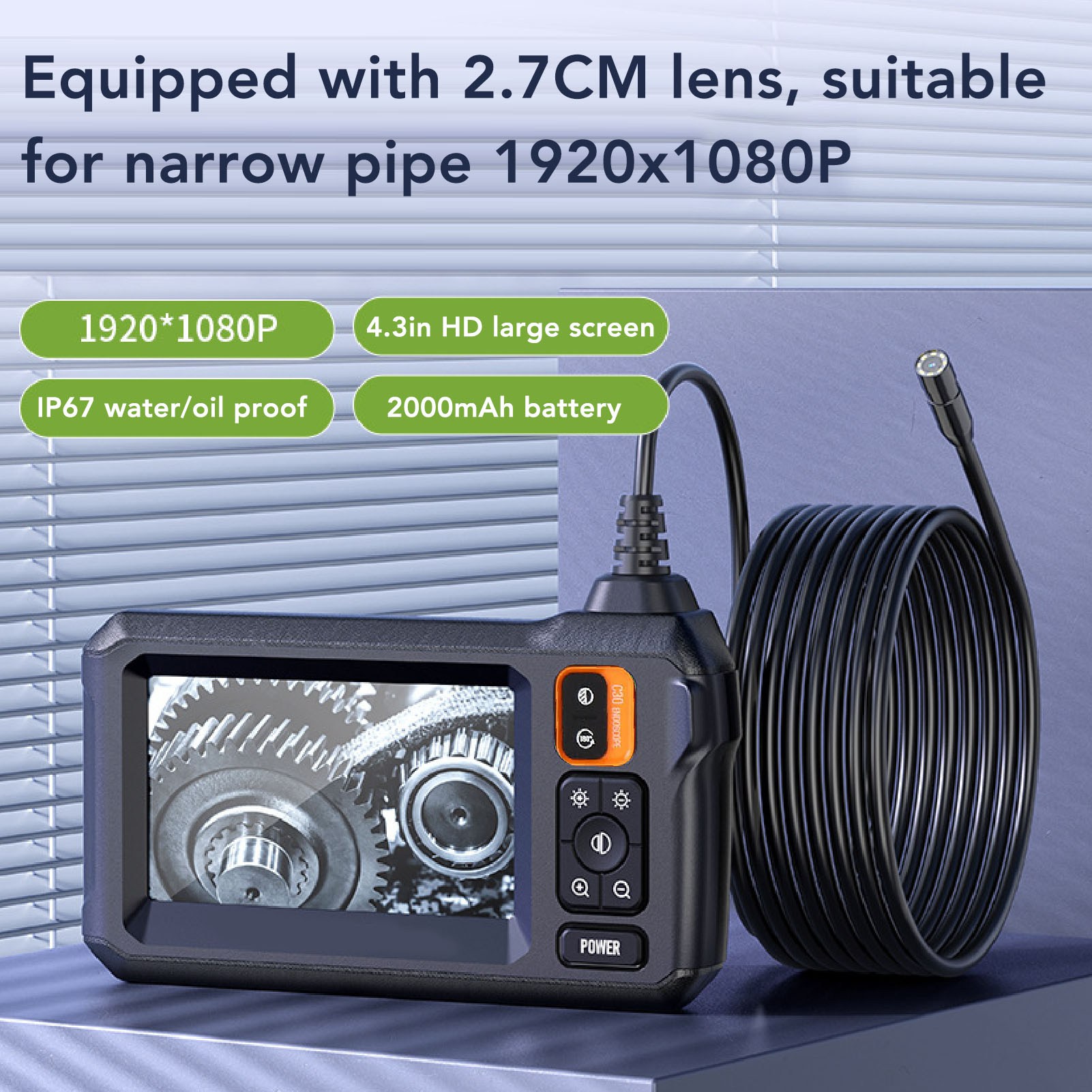 Промышленный эндоскоп 1080P HD – обзор и цена Endoscope Inspection Camera